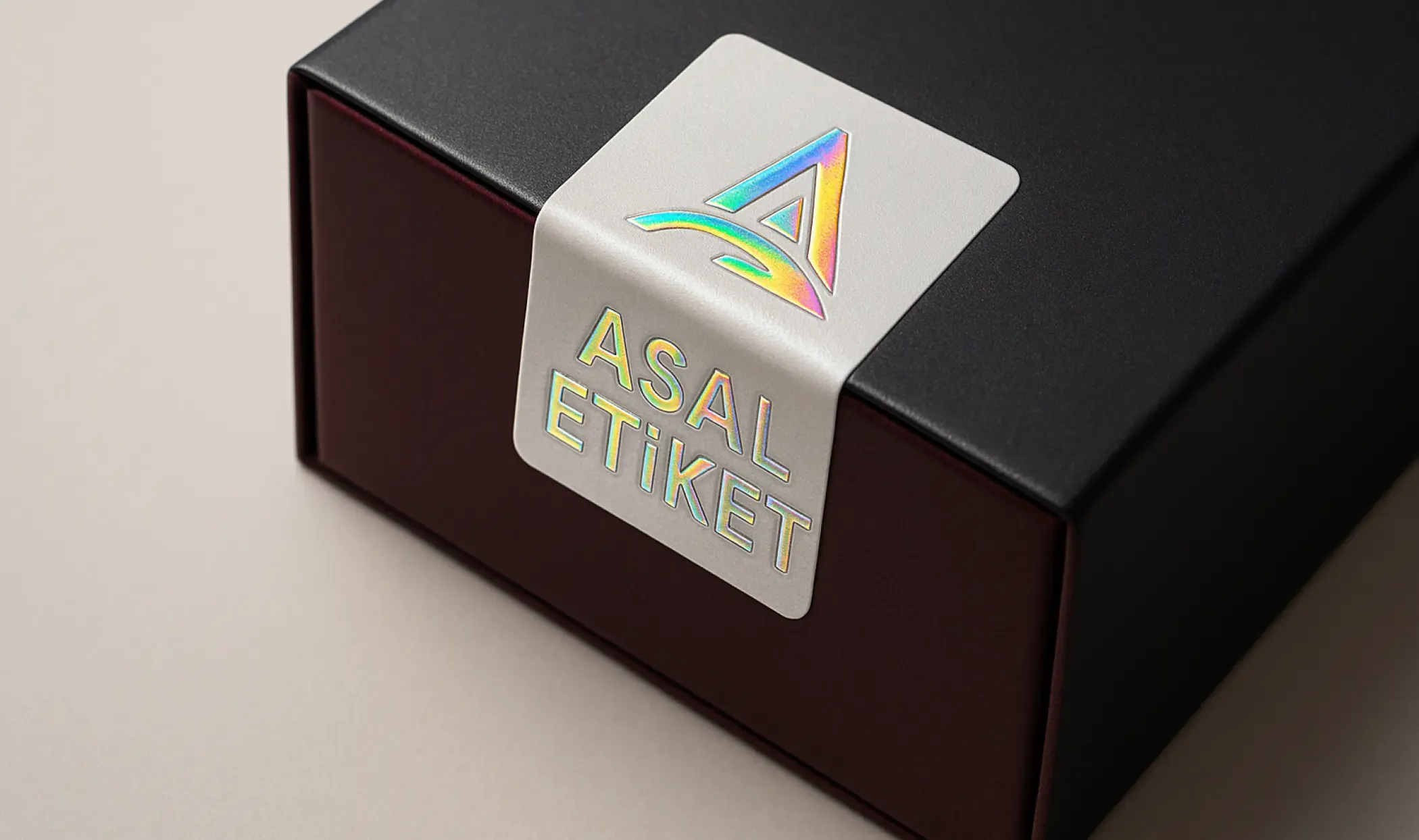 logo etiketi baski