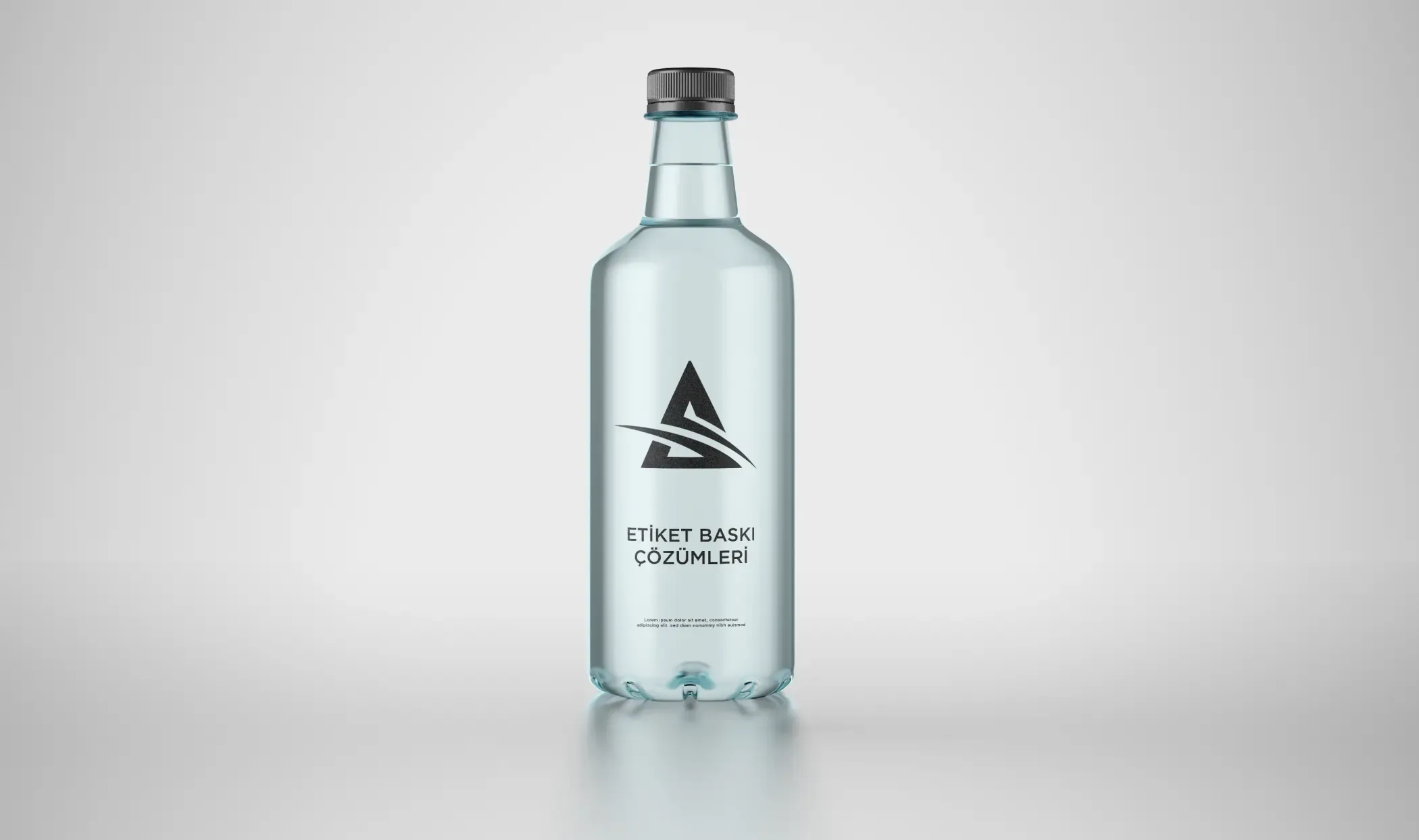 su şişesi ultra clear etiket